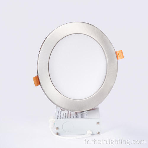 Panneau mince LED 4" rond